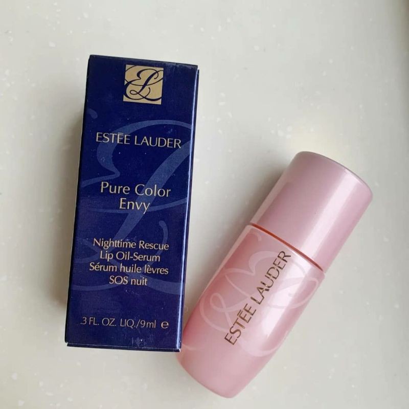 Tinh chất dầu dưỡng môi ban đêm estee lauder pure color envy nightime rescue oil serum 9ml