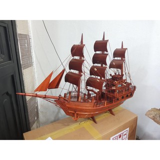 Thuyền buồm gỗ - dài 80cm