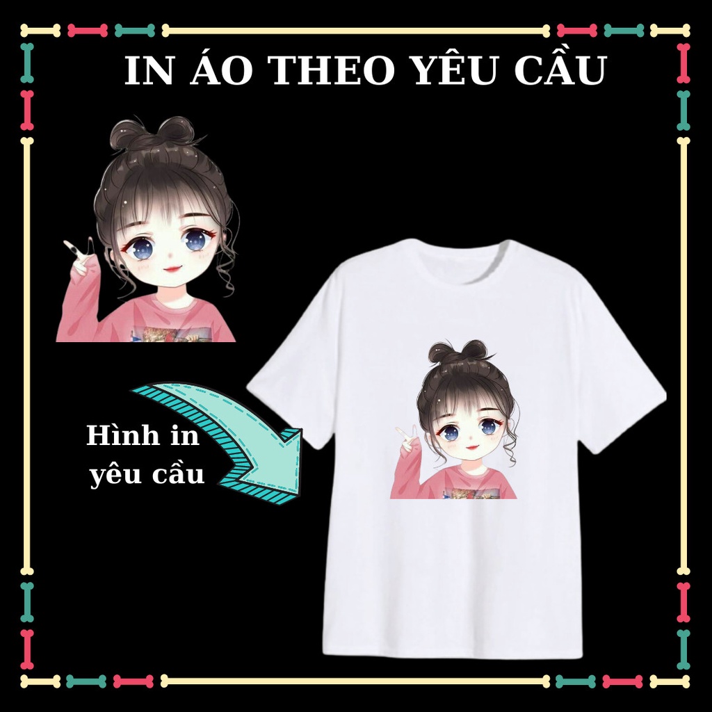 In ly, in áo theo yêu cầu, in hình cá nhân, hình thần tượng, in chữ lên áo thun, ly sứ, làm quà tặng ý nghĩa