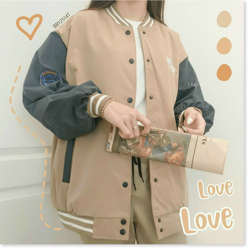 Áo khoác dù bomber FORM RỘNG CỰC CHẤT phong cách mới cho các bạn trẻ NAM LEE STORE