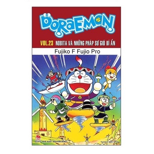Sách - Doraemon Tập 23 - Nobita Và Những Pháp Sư Gió Bí Ẩn - Tái Bản 2020 - 8935244814316