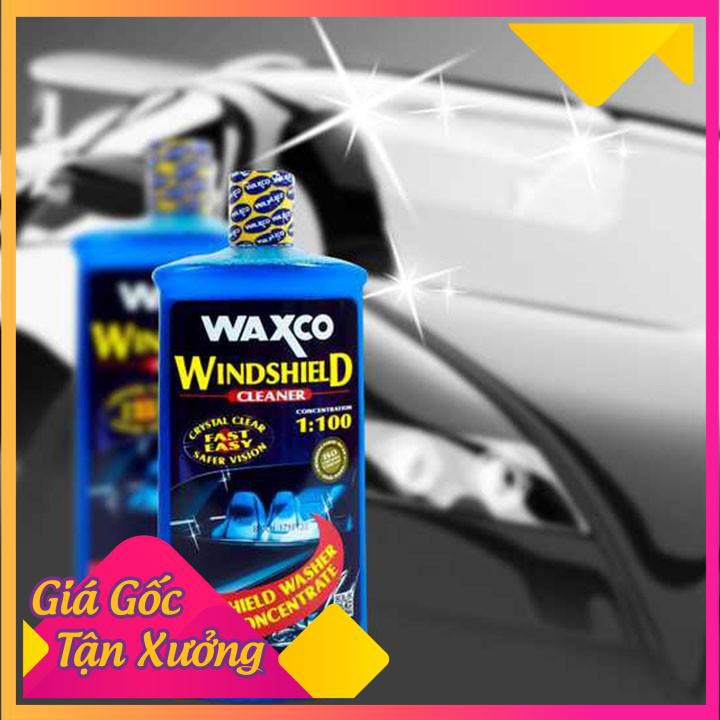 ✅HCM_Dung dịch nước rửa kính đậm đặc Waxco- hàng malaisia