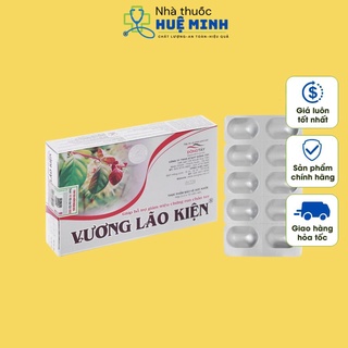 {6 tặng 1] Vương Lão Kiện Hộp 30 viên - Giúp giảm run chân tay- chính hãng Á Âu