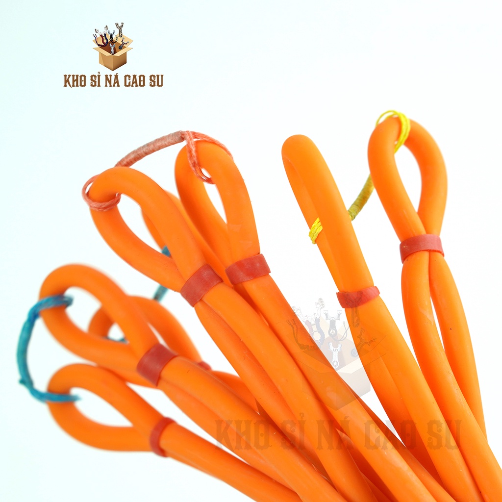 5 Dây Thun Tròn Bắn Cá Ná Cao Su, Mã 2050 - Loại Đôi 2 Dây Đôi Cao Cấp Cho bạn trải nghiệm tốt nhất ổn định