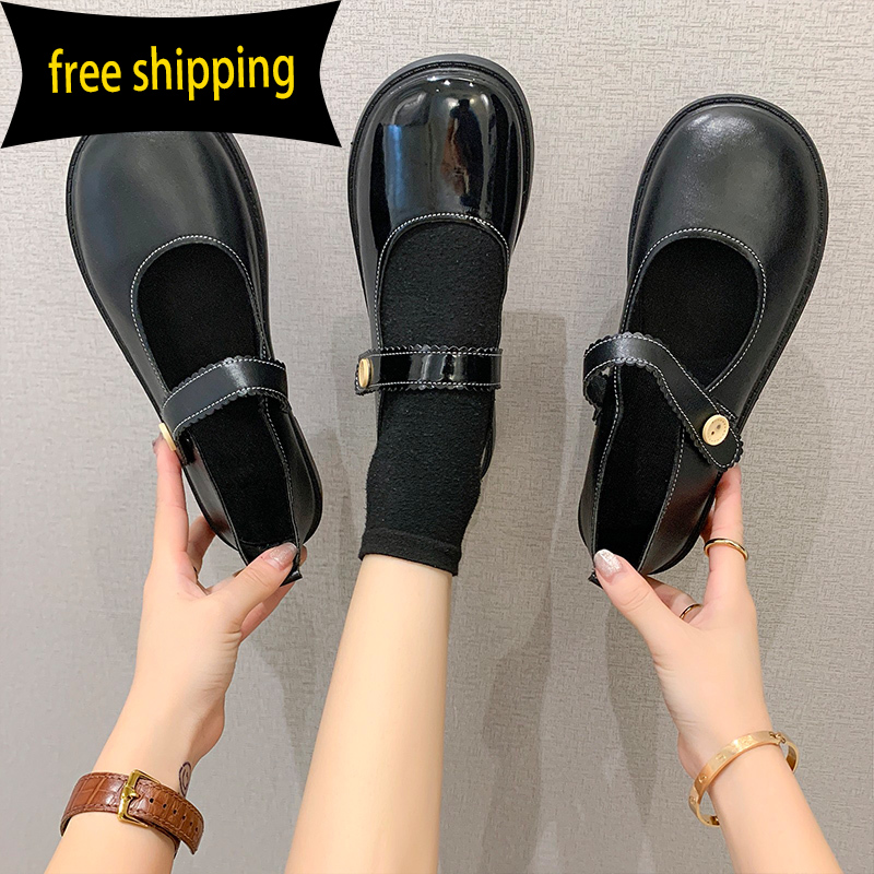 Oxford shoes patent leather classic style for women