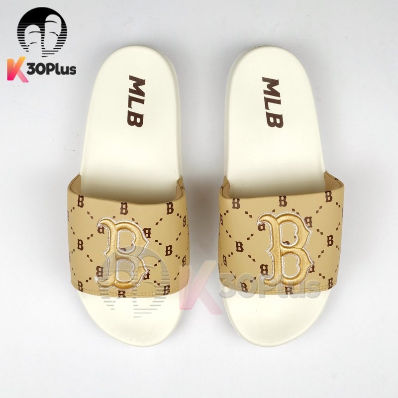 Dép MLB Quai Ngang logo BosTon 2022