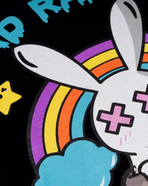 Áo Khoác Rabbit Ice Cream Jacket Unisex Form Rộng Cổ Bẻ Dù 2 Lớp Dáng Jacket | BigBuy360 - bigbuy360.vn