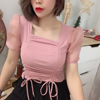 ÁO RÚT DÂY TAY NGẮN mã 316