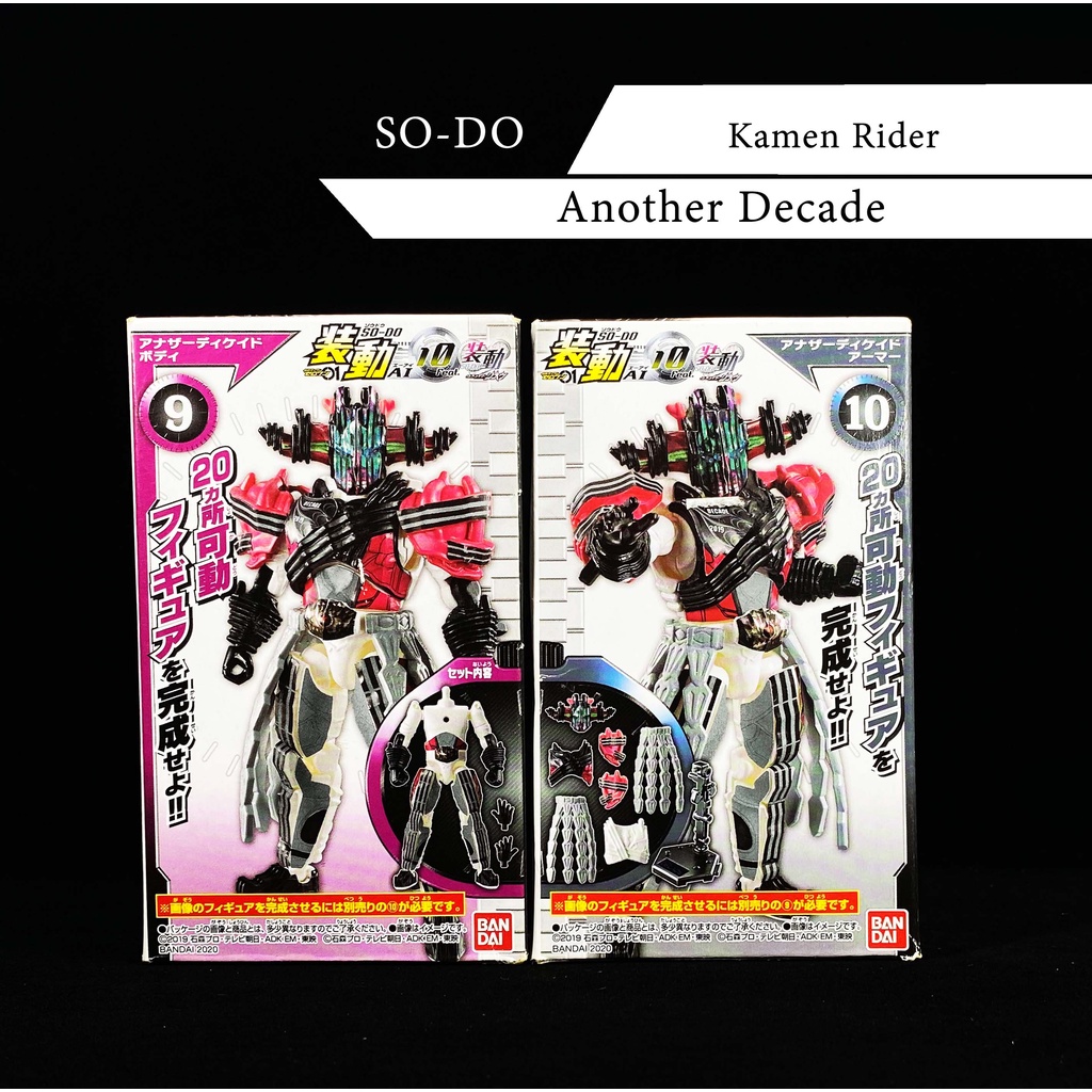 SO-DO Kamen rider Zero One AI 10 Feat Another Decade Red Ant SODO đeo mặt nạ SHODO