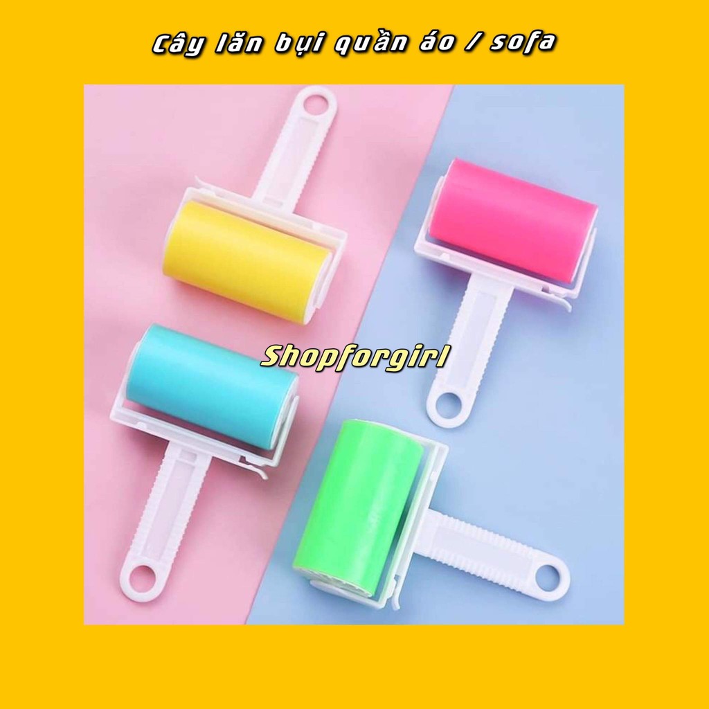 CÓ SẴN - Cây lăn bụi làm sạch quần áo, ga giường, sofa (giao màu ngẫu nhiên) - SHOPFORGIRL