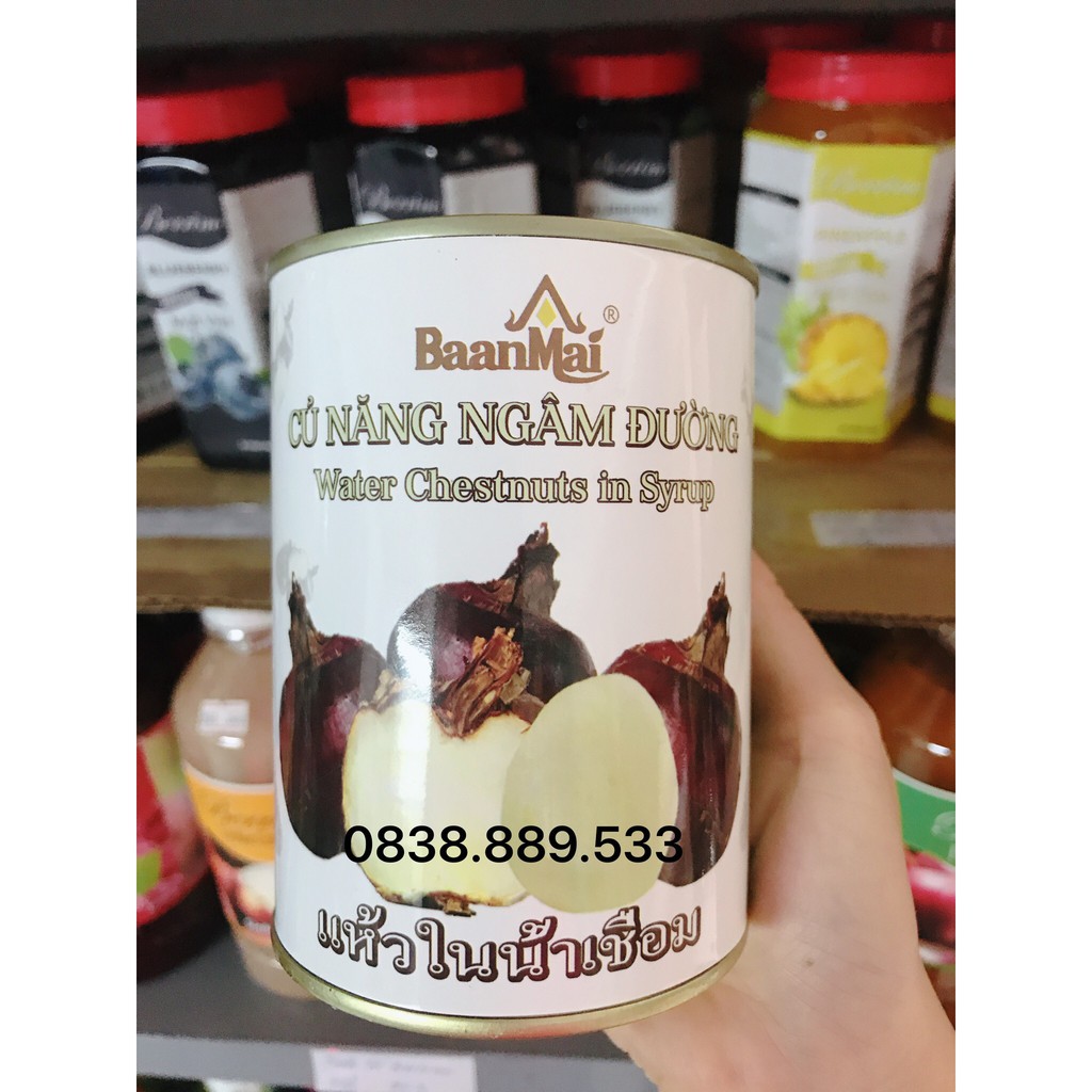 Củ Năng Ngâm Đường BaanMai 565g