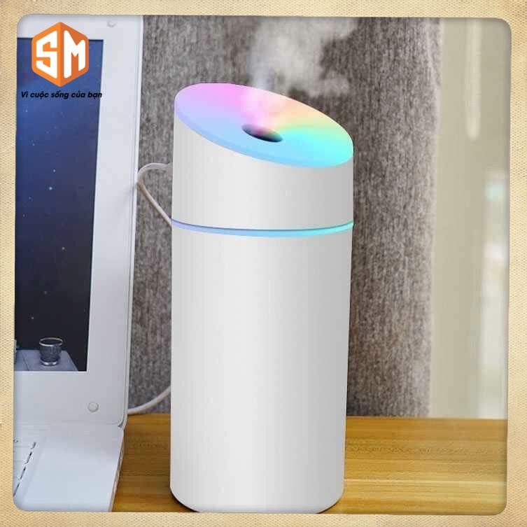 MÁY XÔNG TINH DẦU, MÁY KHUẾCH TÁN TINH DẦU MINI HUMIDIFIER 450ML