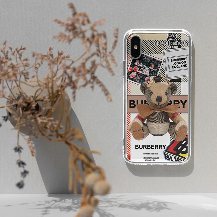 Ốp kính Silicone dẻo hình logo Burberry cao sang riêng chỉ Iphone JC20200800022