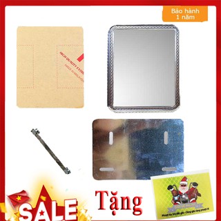 [Xả kho] Khung Biển Số Meca chống nước cho xe máy, xe đạp điện cực đẹp Loại 1 có Kèm hướng dẫn + Tặng miếng phản quang