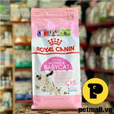 Hạt Khô Cho Mèo Con Royal Canin Mother and Baby Cat Dành Cho Mèo Nhỏ Từ 1-4 Tháng Tuổi  Túi Nguyên - Chất Lượng Cao