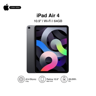 Máy tính bảng Apple iPad Air 4 10.9-inch Wi-Fi 64GB - Hàng chính hãng