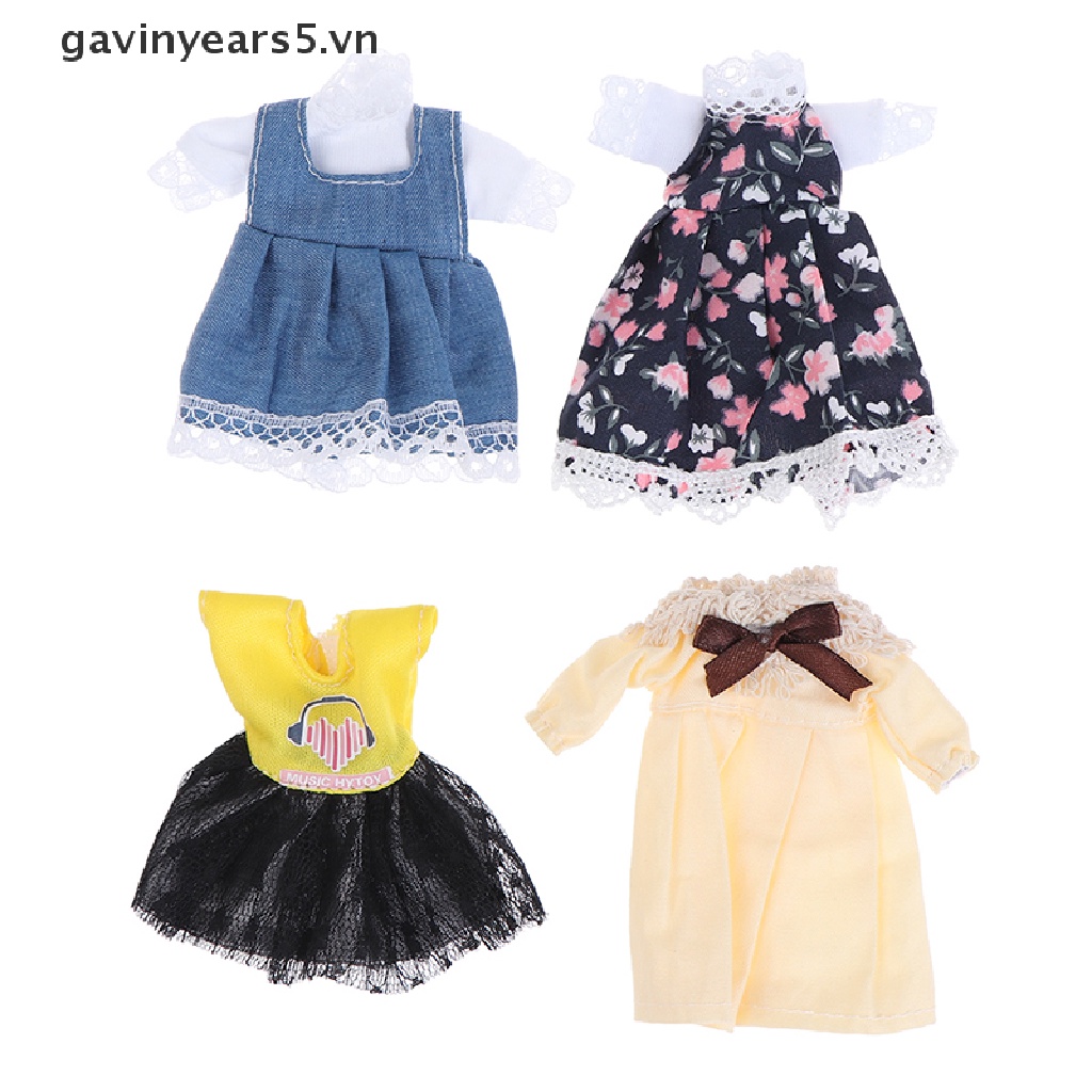 Đầm Đồ Chơi Búp Bê Mini Tỉ Lệ 1: 8
