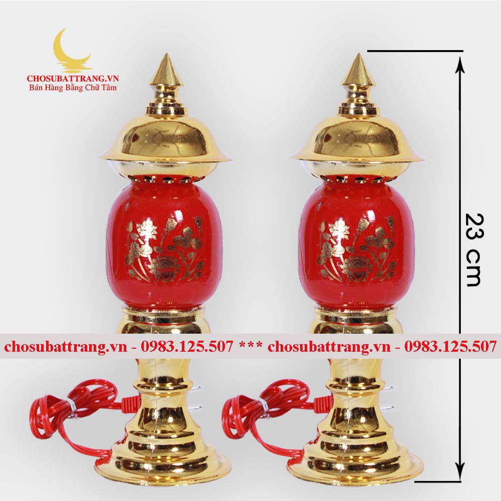 Đôi đèn thờ phú quý đẹp