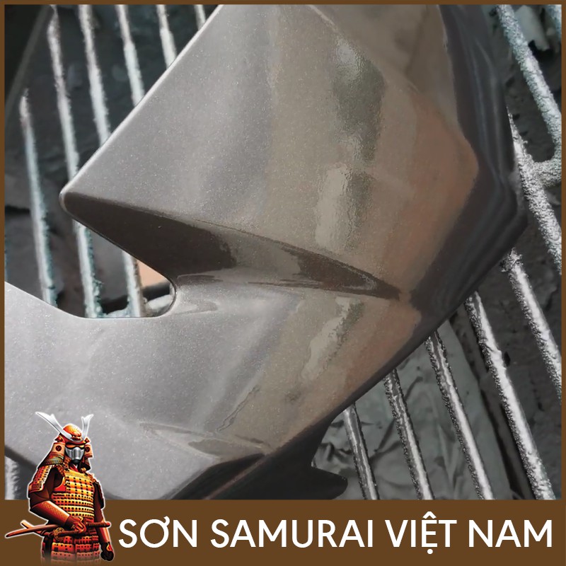 Combo sơn màu bạc nhám H177