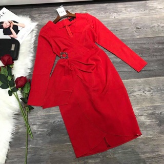 Váy dự tiệc sang chảnh màu đỏ
