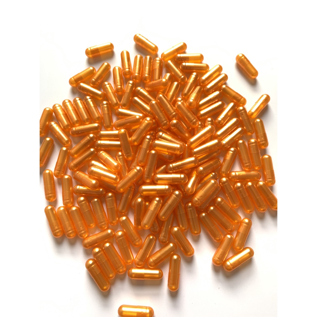 Size 0#  1000 Viên nang rỗng (Capsule), vỏ nang rỗng, viên con nhộng ngọc trai
