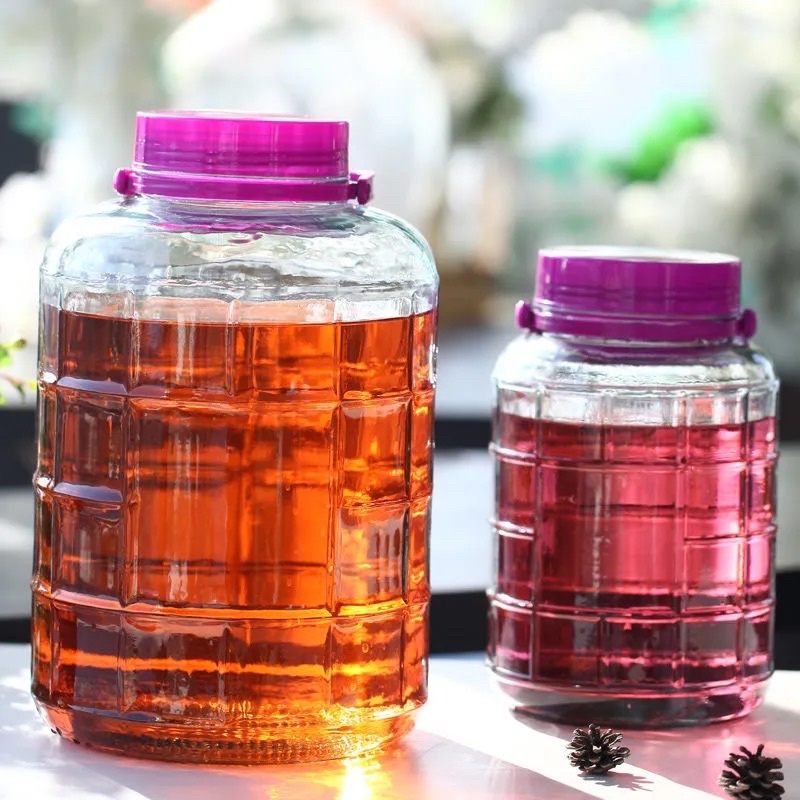 [ MUA 5 BÌNH TẶNG 1 BÌNH 3L ] Bình Ngâm Rượu Thủy Tinh 3L, 5L , 8L, 10L, 12L , 16L , 20L, 35L Quai Xách | BigBuy360 - bigbuy360.vn
