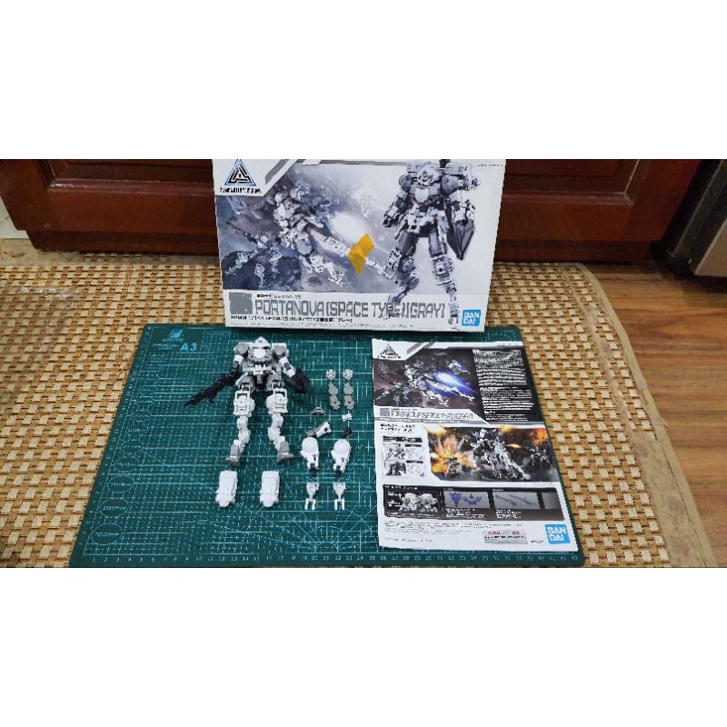 Mô hình 30MM 30 Minites Missions tổng hợp các mẫu đã lắp Spinatio Alto Portanova Rabiot