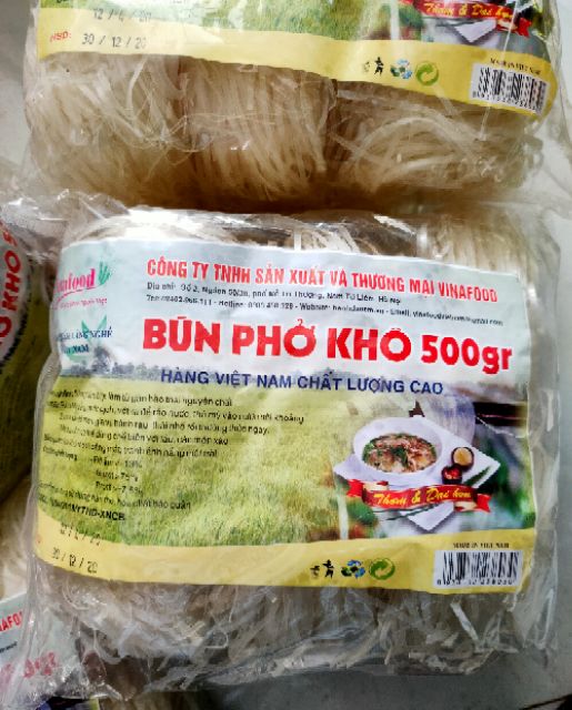 500g Bún phở khô VINAFOOD