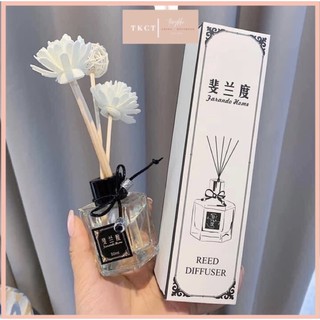 Tinh Dầu Black Rose Kèm Que Tản Mùi TONGKHOCHITUE Làm Thơm Phòng