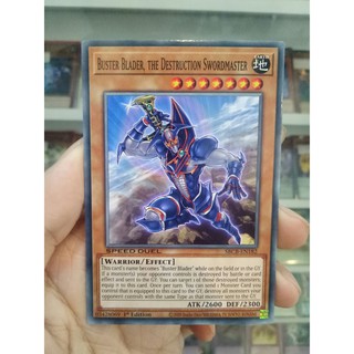 Thẻ Bài Lẻ YugiOh! Mã SBCB-EN182 - Buster Blader, the Destruction Swordmaster - Common - 1st Edition