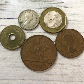 [SIÊU RẺ] Trọn Bộ 5 Đồng Xu Lì Xì May Mắn Nhất Thế Giới