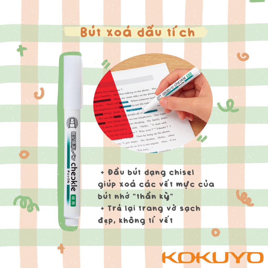 Bộ Dụng Cụ Giúp Ghi Nhớ Nhanh Kit Memoraztion Kokuyo