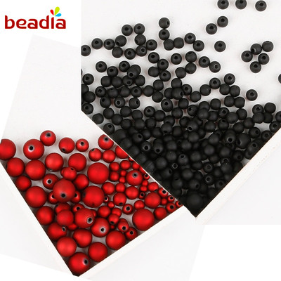 BEADIA Bộ 15-200 Hạt Nhựa Tròn Làm Đồ Trang Sức