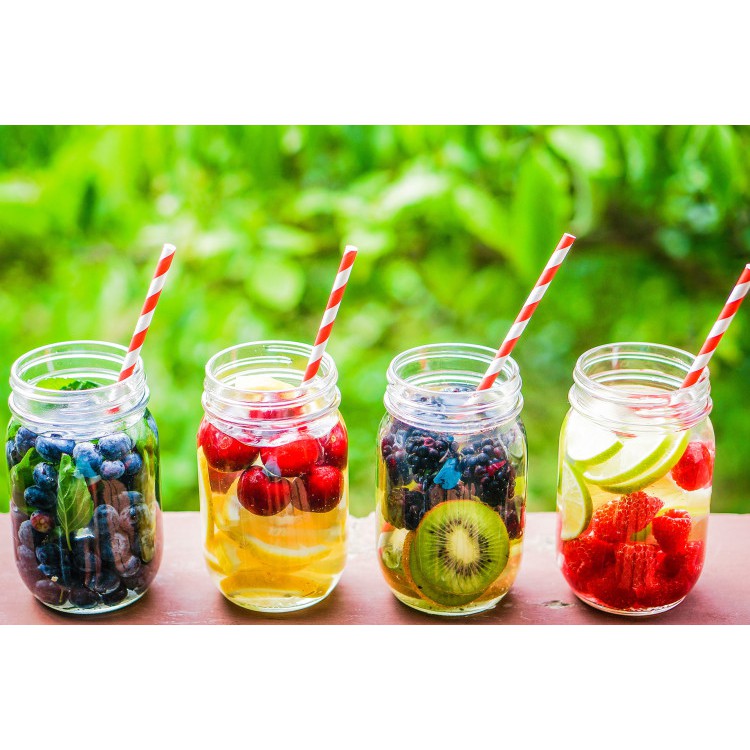 [Giá Tốt] 100 Chiếc Ống Hút Giấy Nhiều Màu | BigBuy360 - bigbuy360.vn