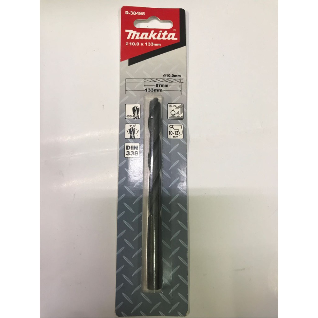 Mũi khoan kim loại 10x133mm Hss-R Makita D-38495