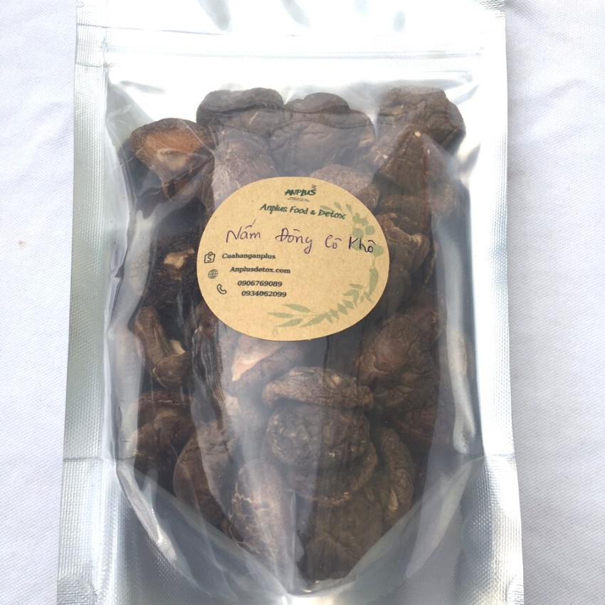 Nấm đông cô thực dưỡng, nấm hương, nấm loại nh, loại khô 100gram