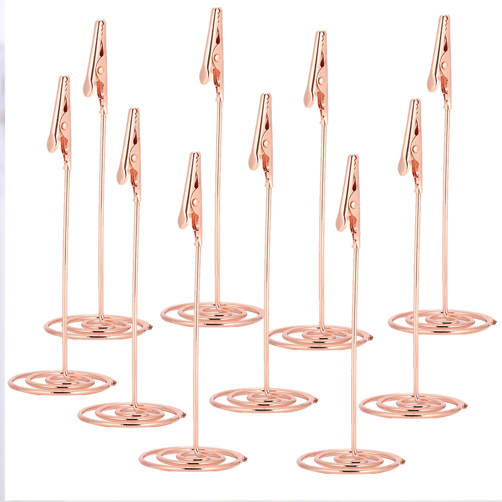 Set 10 Kẹp Bảng Tên Để Bàn Tiện Dụng