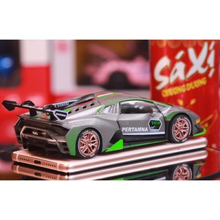 Đồ chơi trẻ em, đồ chơi mô hình Xe mô hình hợp kim Lamborghini Huracan tỉ lệ 1:32, quà tặng, trang trí, suu tầm