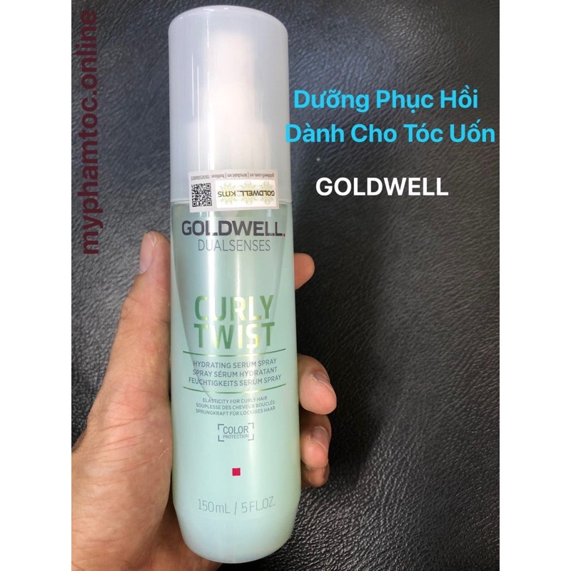 Curly Twist Xịt Dưỡng Tóc Goldwell Dualsenses Curly Twist Dành Cho Tóc Uốn 150ml Goldwell Chính Hãng Goldwell ĐỨC