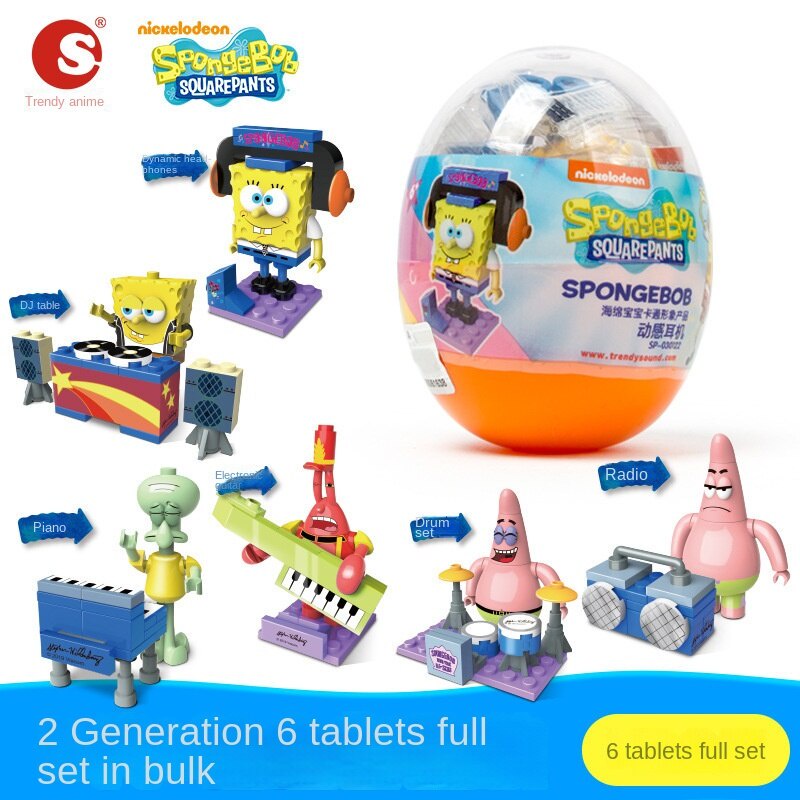 Bộ Đồ Chơi Lắp Ráp Nhân Vật Trong Phim Hoạt Hình SpongeBob