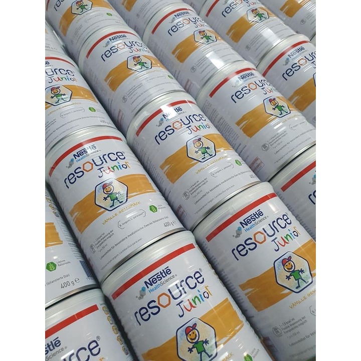 SỮA BÉO TĂNG CÂN RESOURCE JUNIOR 400g - ĐỨC