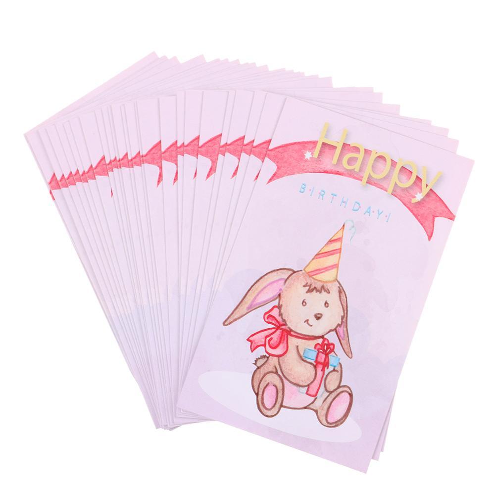 LET 30 Thiệp Chúc Mừng Sinh Nhật Hình Thú Hoạt Hình