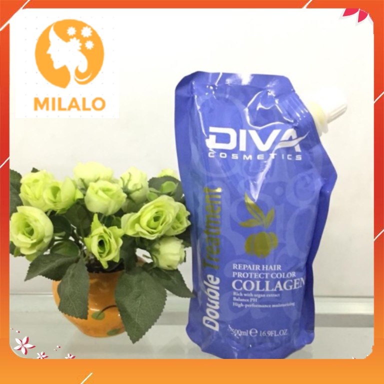 Hấp ủ dưỡng tóc cao cấp mềm mượt giá rẻ chính hãng DIVA 500ML