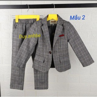 Bộ vest bé trai