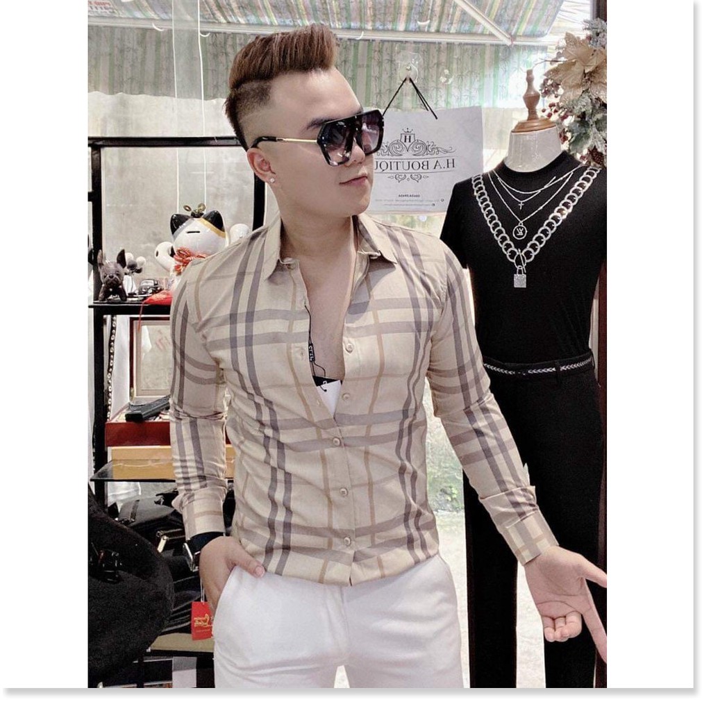 ÁO SƠ MI NAM 3D,KẺ VUÔNG,NHIỀU MÀU SẮC HOT NHẤT 2021 KOKO MI STORE