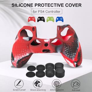 Vỏ Bảo Vệ Bằng Silicon Họa Tiết Rằn Ri Cho Tay Cầm Chơi Game Ps4 4/slim/pro