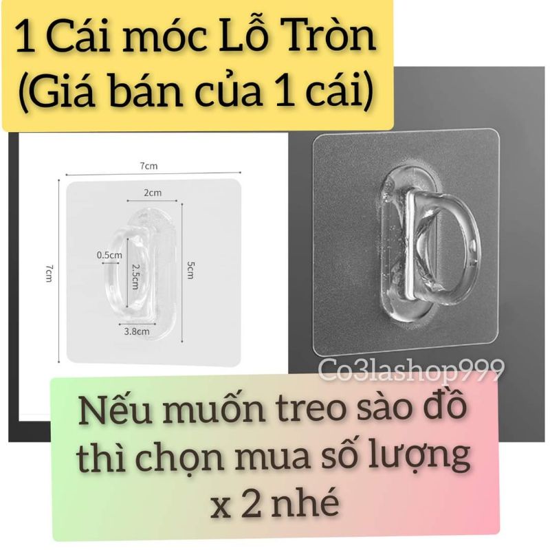 Miếng Dán dự phòng, Móc thay thế, đa năng dùng cho nhiều lọai kệ (1 cái)