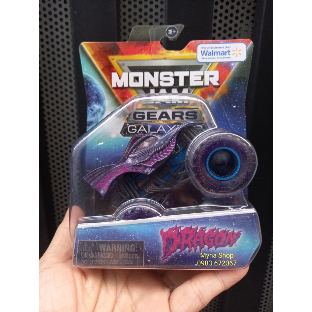 Đồ chơi xe địa hình Monster Jam tỉ lệ 1:64  full hộp đẹp, thích hợp làm quà tặng