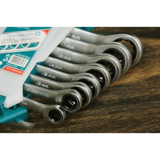 8-19mm Bộ cờ lê vòng miệng 8 chi tiết Total THT102RK086