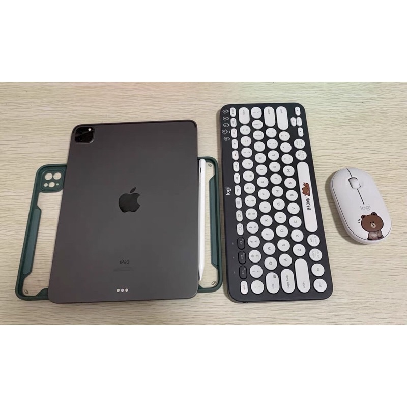 Bàn phím không dây + chuột không dây bluetooth chính hãng Logitech x Line Friends